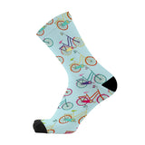 Red Fox Socks-Bicycle