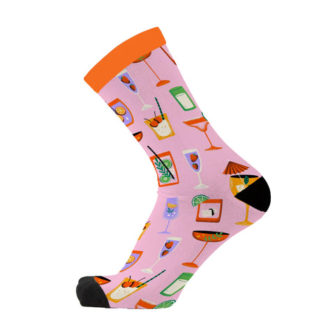 Red Fox Socks-Happy Hour Heroes