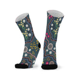 Red Fox Socks-Bush Tucker Gathering