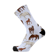 Red Fox Socks-Horsing Around