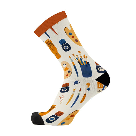 Red Fox Socks-Arty Artist