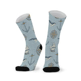 Red Fox Socks-Maritime