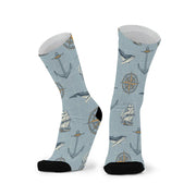 Red Fox Socks-Maritime