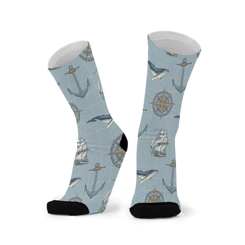 Red Fox Socks-Maritime