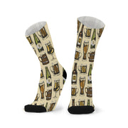Red Fox Socks-Beer O'Clock