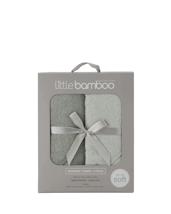 Hooded Towel 2PK - Turtle Bay