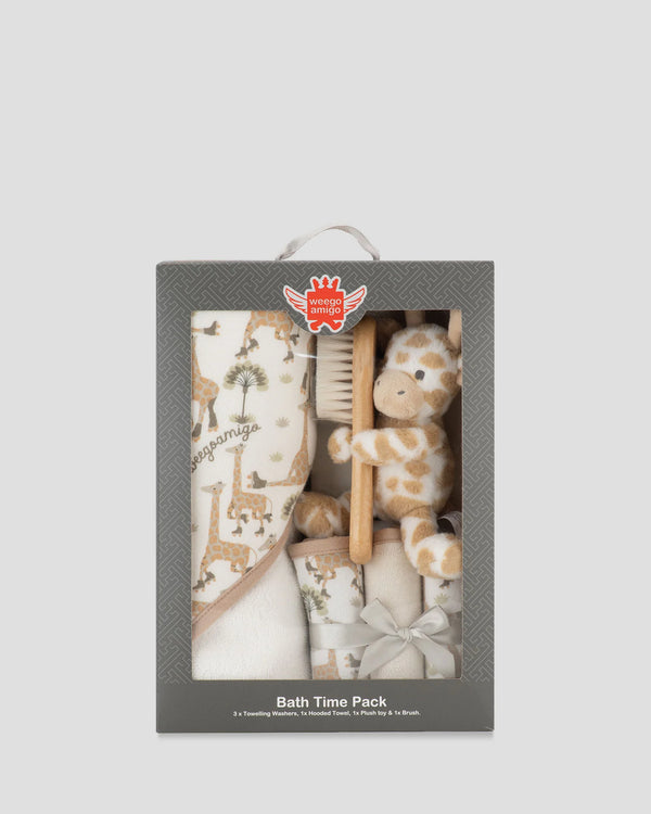 Stevie Necks Giraffe Bath Gift Set