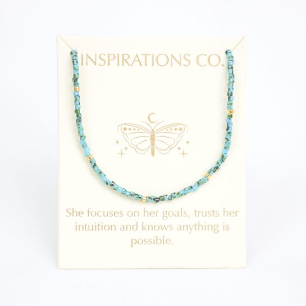 Inspiration Necklace Turquoise Tort and Gold