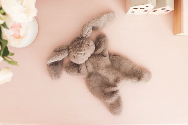 Darcey Bunny Comforter  Grey