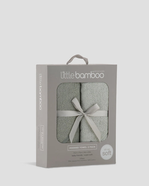 Hooded Towel 2PK - Turtle Bay