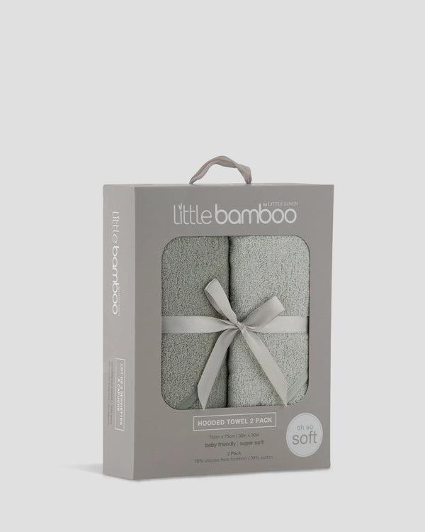 Hooded Towel 2PK - Turtle Bay