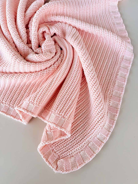 Chunky Knit Blanket | Sweetpea