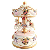 Horse Carousel Petite Rose
