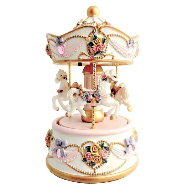 Horse Carousel Petite Rose