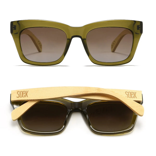 MORGAN MOSS l Green Sunglasses l Polarised Lens
