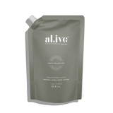 al.ive body-1 Ltr Lotion Refill - Green Pepper & Lotus