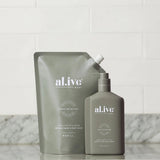 al.ive body-1 LTR WASH REFILL  GREEN PEPPER & LOTUS