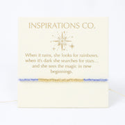 Motivational card with inspirational quote and star design on a white background