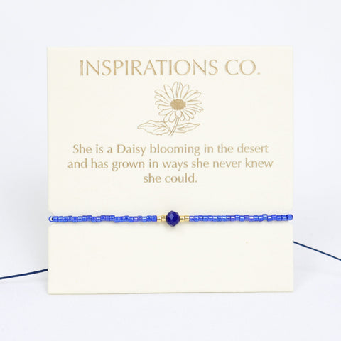 LOVE LUNAMEI-Inspiration Bracelet Royal Blue and Gold