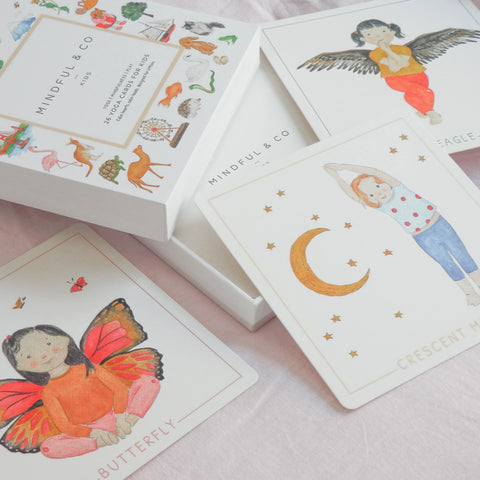 Mindful & Co Kids-Yoga Flash Cards