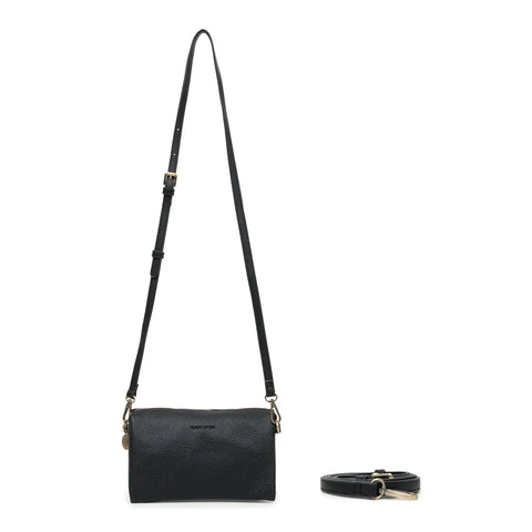 Edie Black Crossbody Bag-Black
