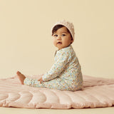 Wilson & Frenchy-Organic Zipsuit with Feet - Tinker Floral