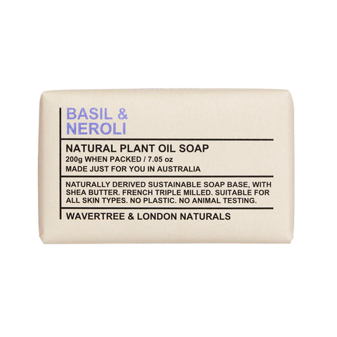 Wavertree & London Australia-Soap Bar-Basil & Neroli