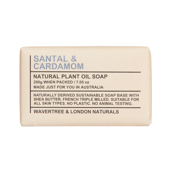 Wavertree & London Australia-Soap Bar- Santal & Cardamom