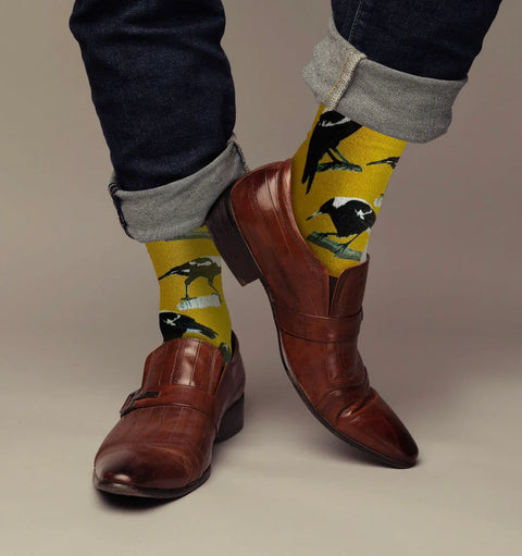 Red Fox Socks-Swooping Season
