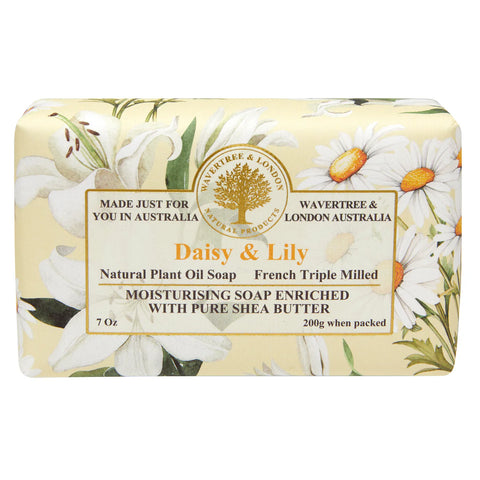 Wavertree & London Australia-Soap Bar- Daisy & Lily Soap Bar