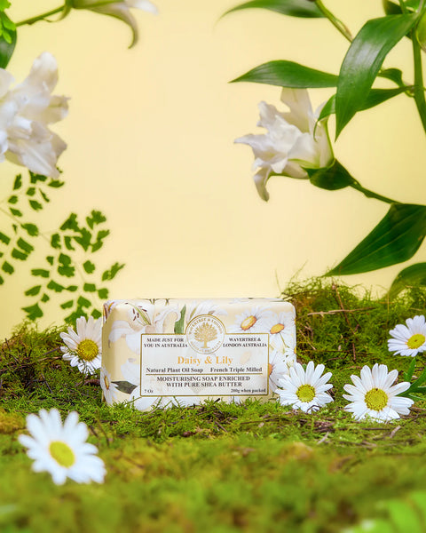 Wavertree & London Australia-Soap Bar- Daisy & Lily Soap Bar
