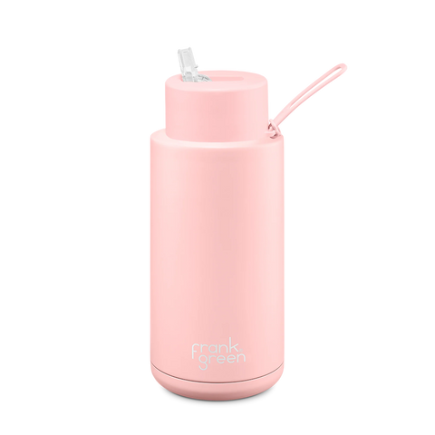 FRANK GREEN-Ceramic Reusable Bottle - 34oz / 1,000ml-Blushed