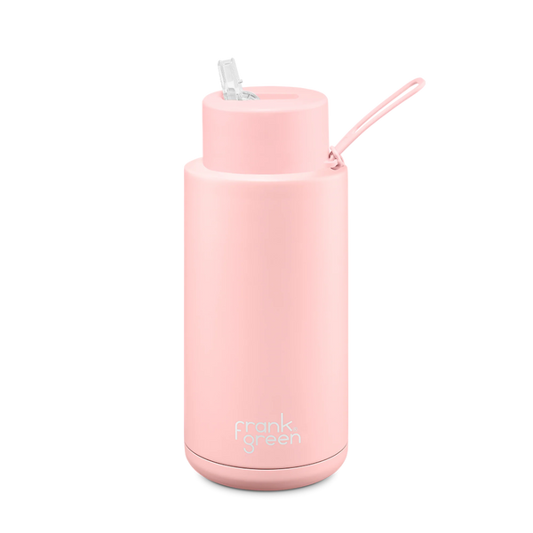 FRANK GREEN-Ceramic Reusable Bottle - 34oz / 1,000ml-Blushed