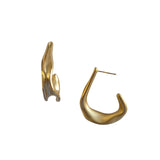 Callie Gold Hoop Earrings