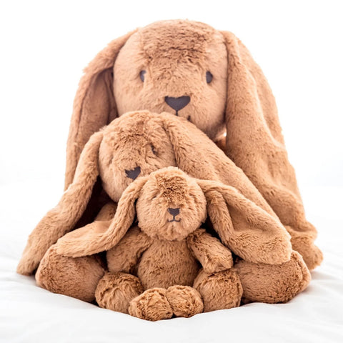 Bailey Caramel Bunny Soft Toy