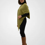 Pearl Poncho- Olive