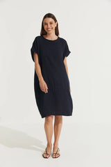 Montaigne Linen Eliza Slimline Linen Dress