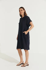 Montaigne Linen Eliza Slimline Linen Dress