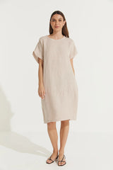 Montaigne Linen Eliza Slimline Linen Dress