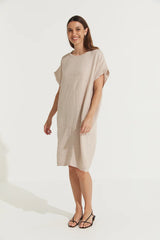 Montaigne Linen Eliza Slimline Linen Dress