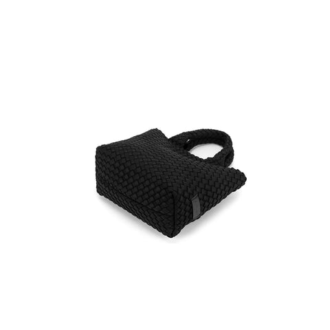 Riviera Black 2 Piece Mini Tote Handbag