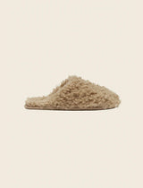 Papinelle Sleepwear-Soft Teddy Mule Brown