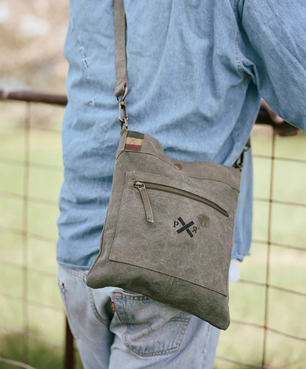 Escapee Satchel Bag I Upcycled I Khaki