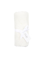 Bebe By Minihaha-KNITTED POINTELLE BLANKET IVORY