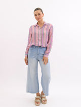 Summer Crush Linen Shirt Pink
