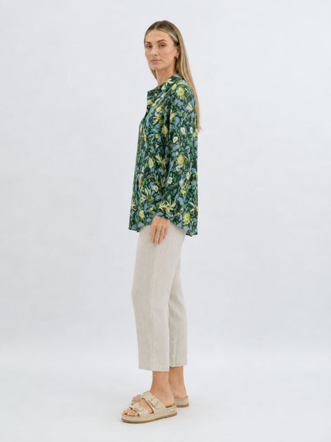Forest Wonder Linen Shirt