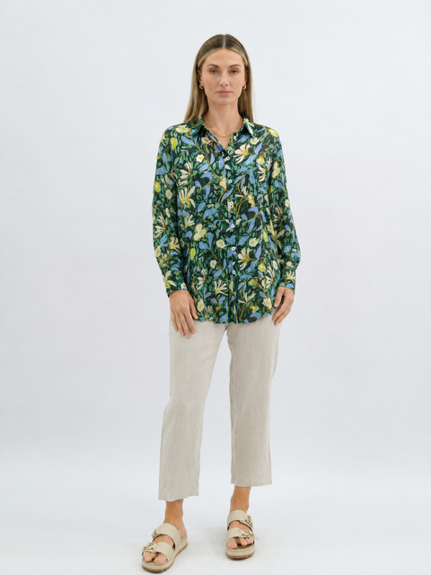 Forest Wonder Linen Shirt