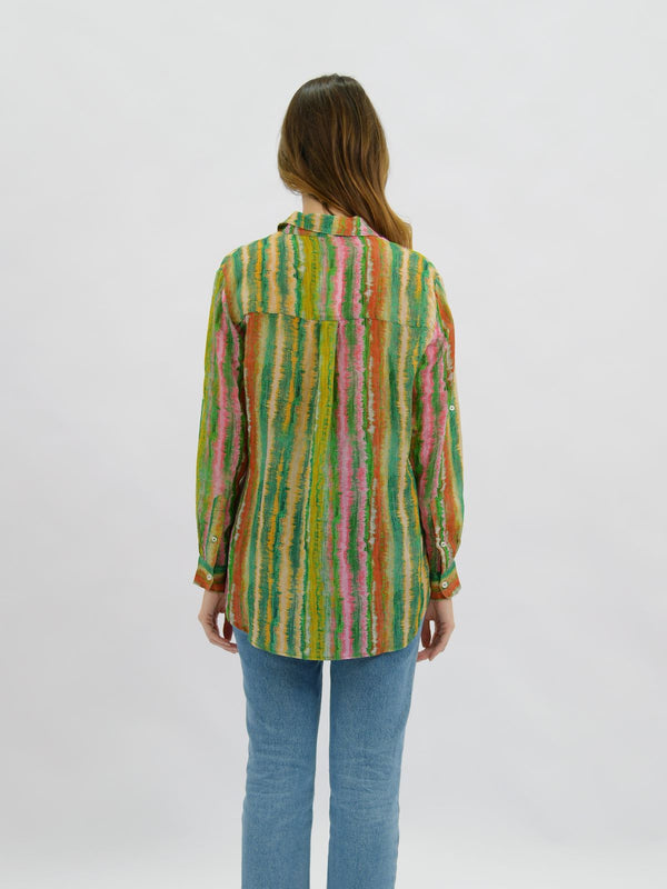 Carnival Striped Linen Shirt