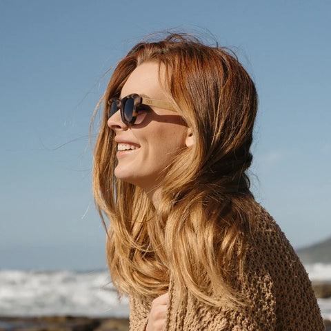 QUEST ROCKY TORT l Polarised Sunglasses l Wooden Arms
