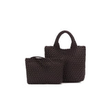 Riviera Chocolate 2 Piece Mini Tote Handbag